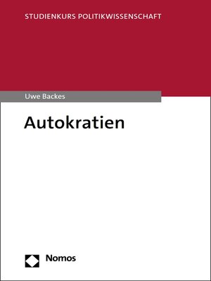 cover image of Autokratien